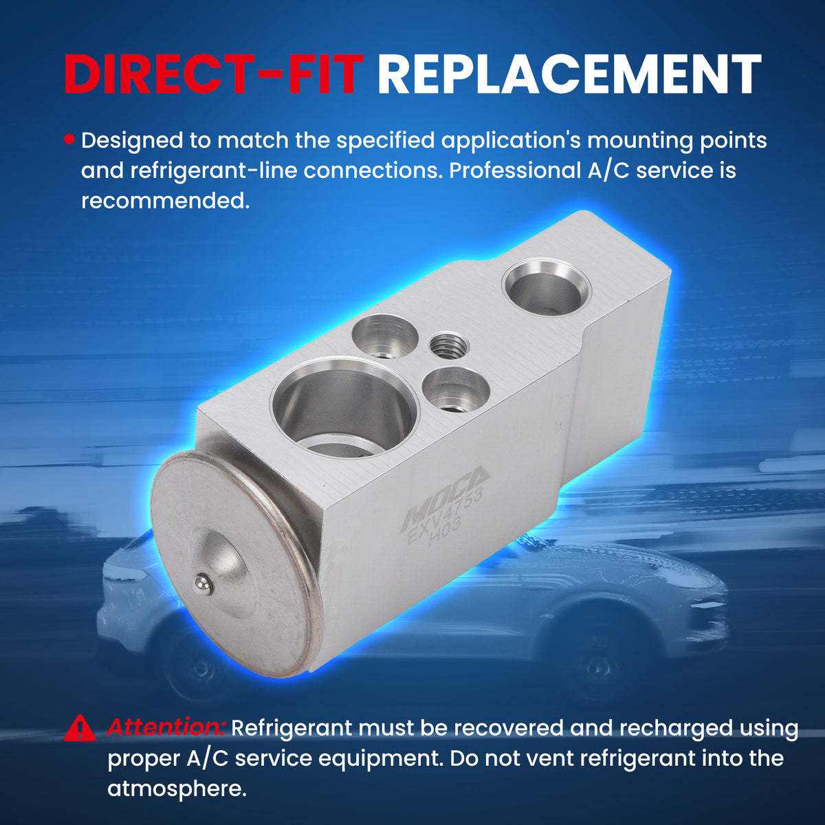 MOCA AC Expansion Valve - EXV4753