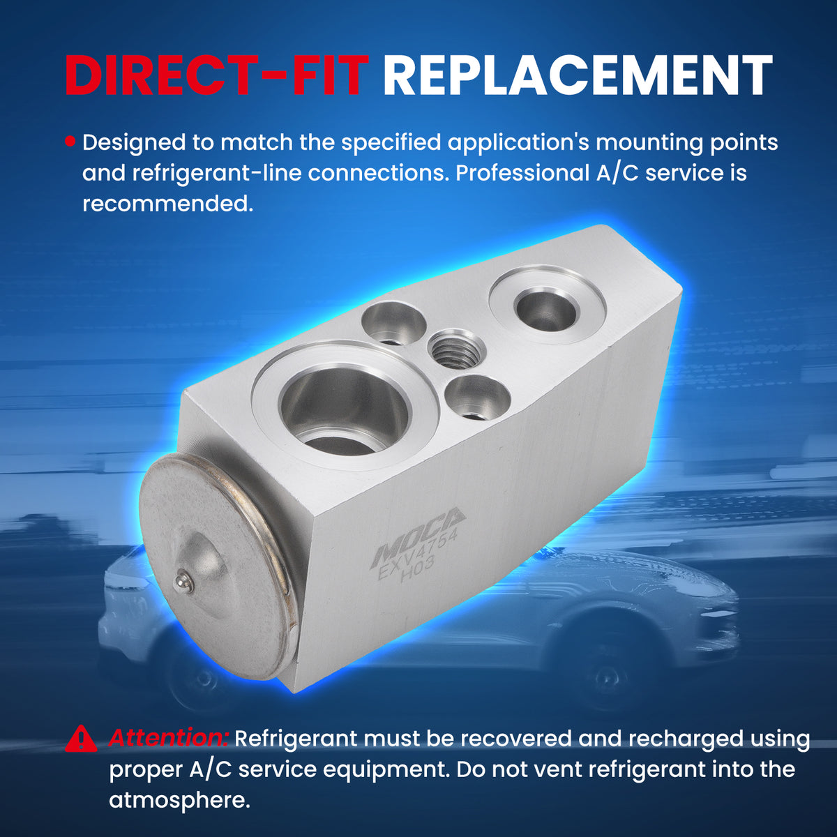 MOCA AC Expansion Valve - EXV4754