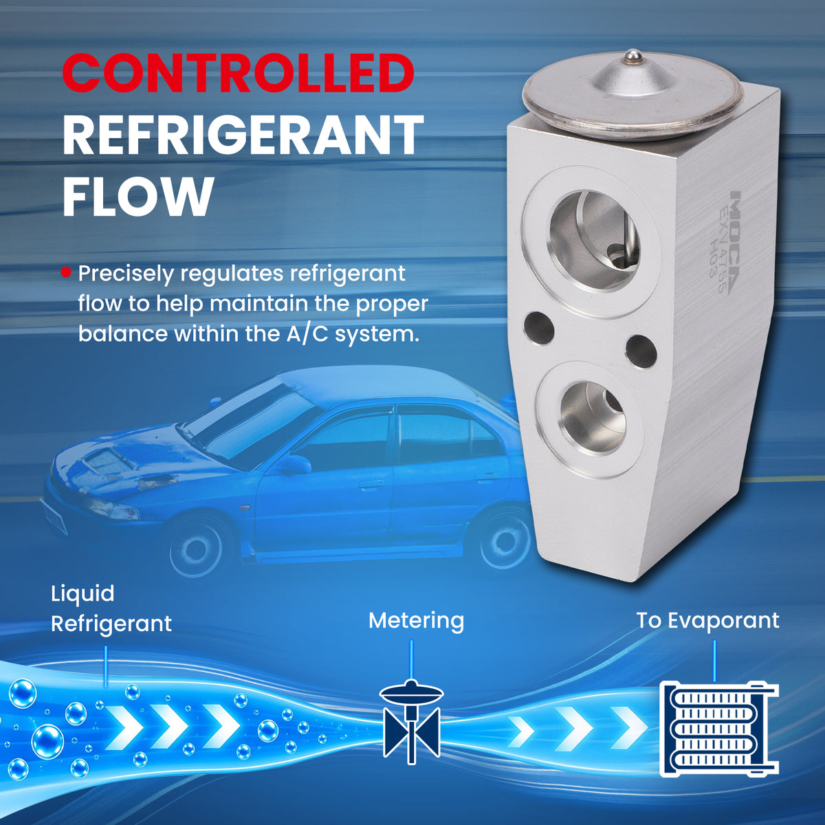 MOCA AC Expansion Valve - EXV4755