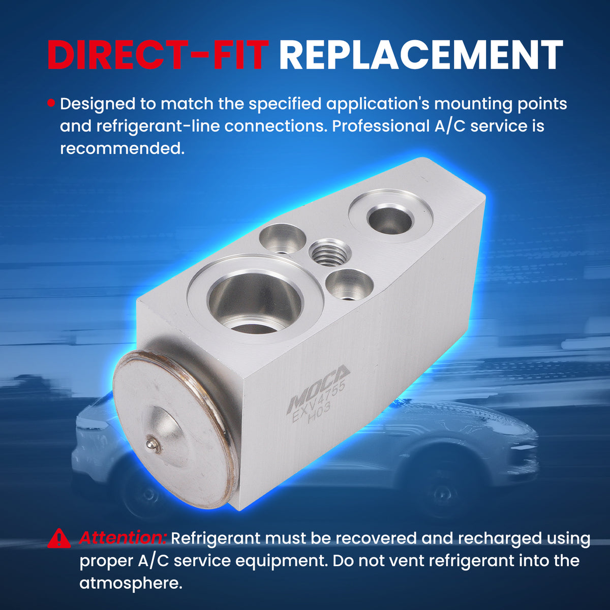 MOCA AC Expansion Valve - EXV4755
