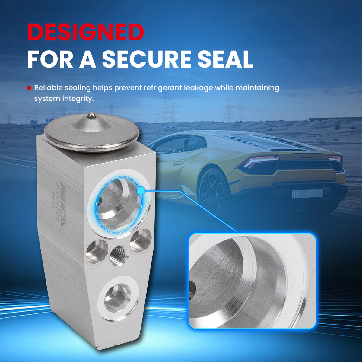 MOCA AC Expansion Valve - EXV4756