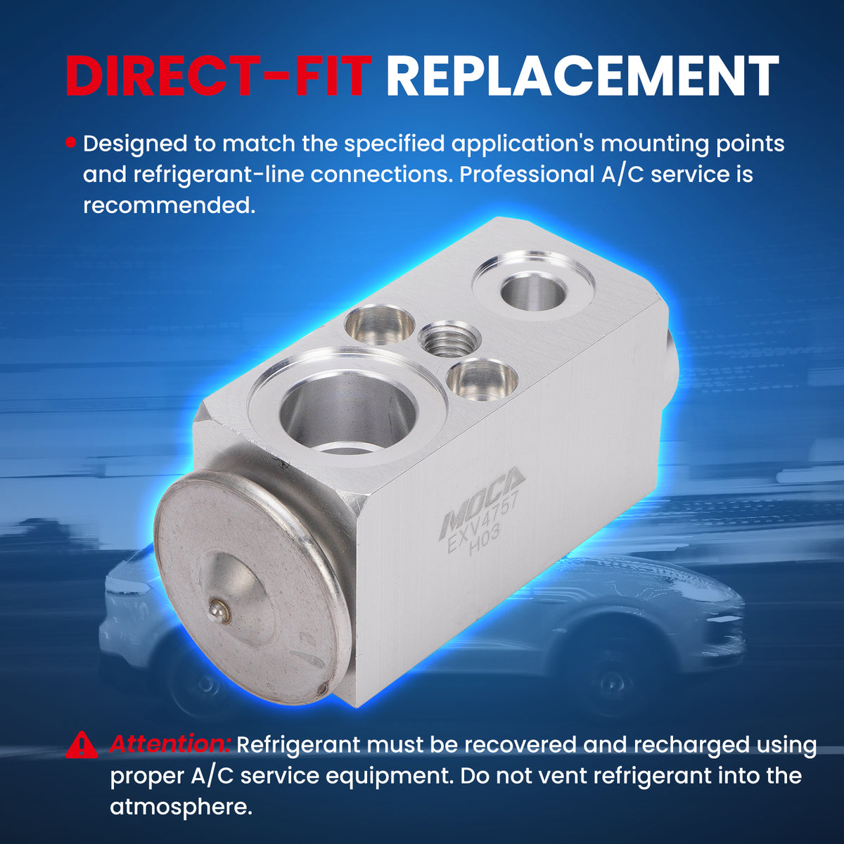 MOCA AC Expansion Valve - EXV4757