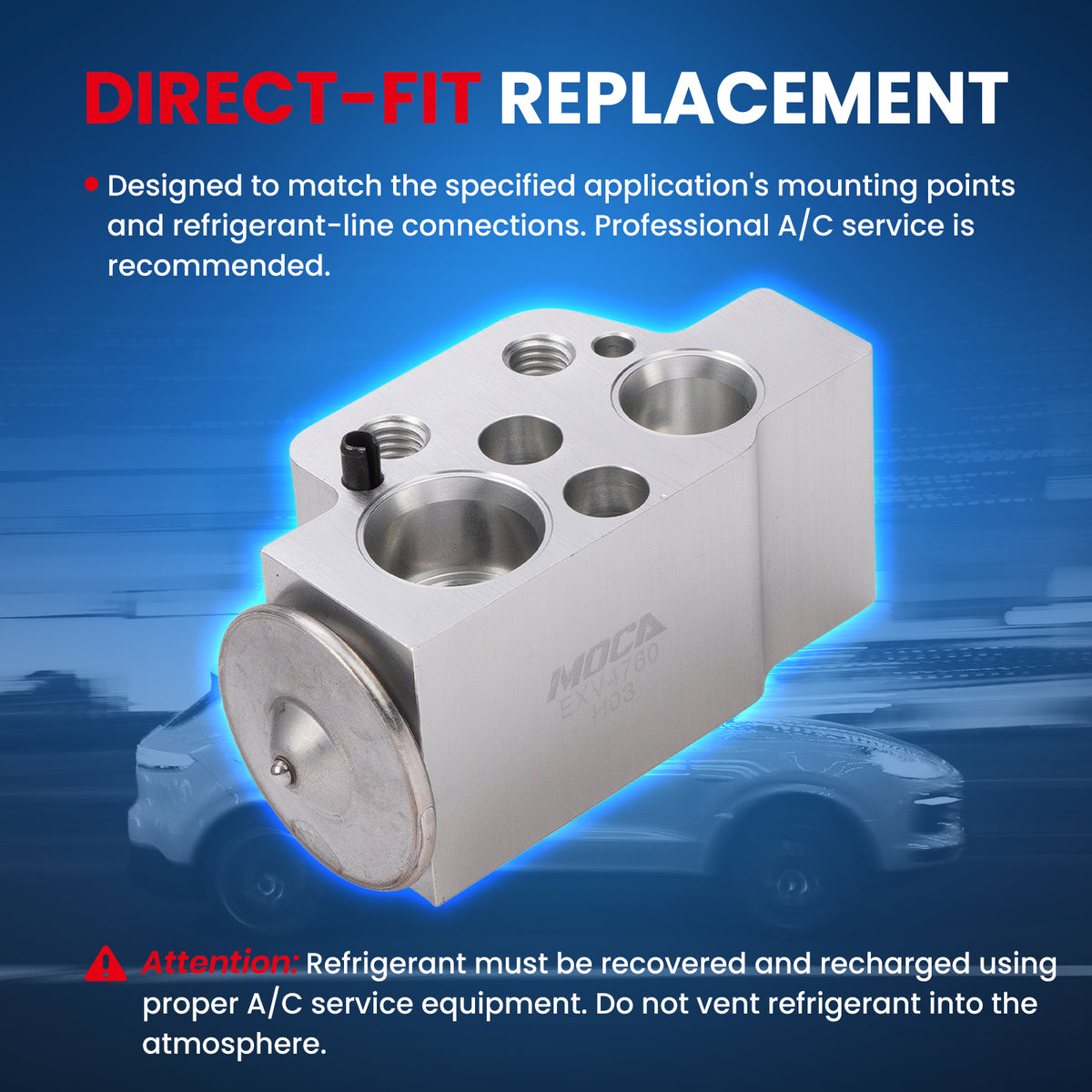 MOCA AC Expansion Valve - EXV4760