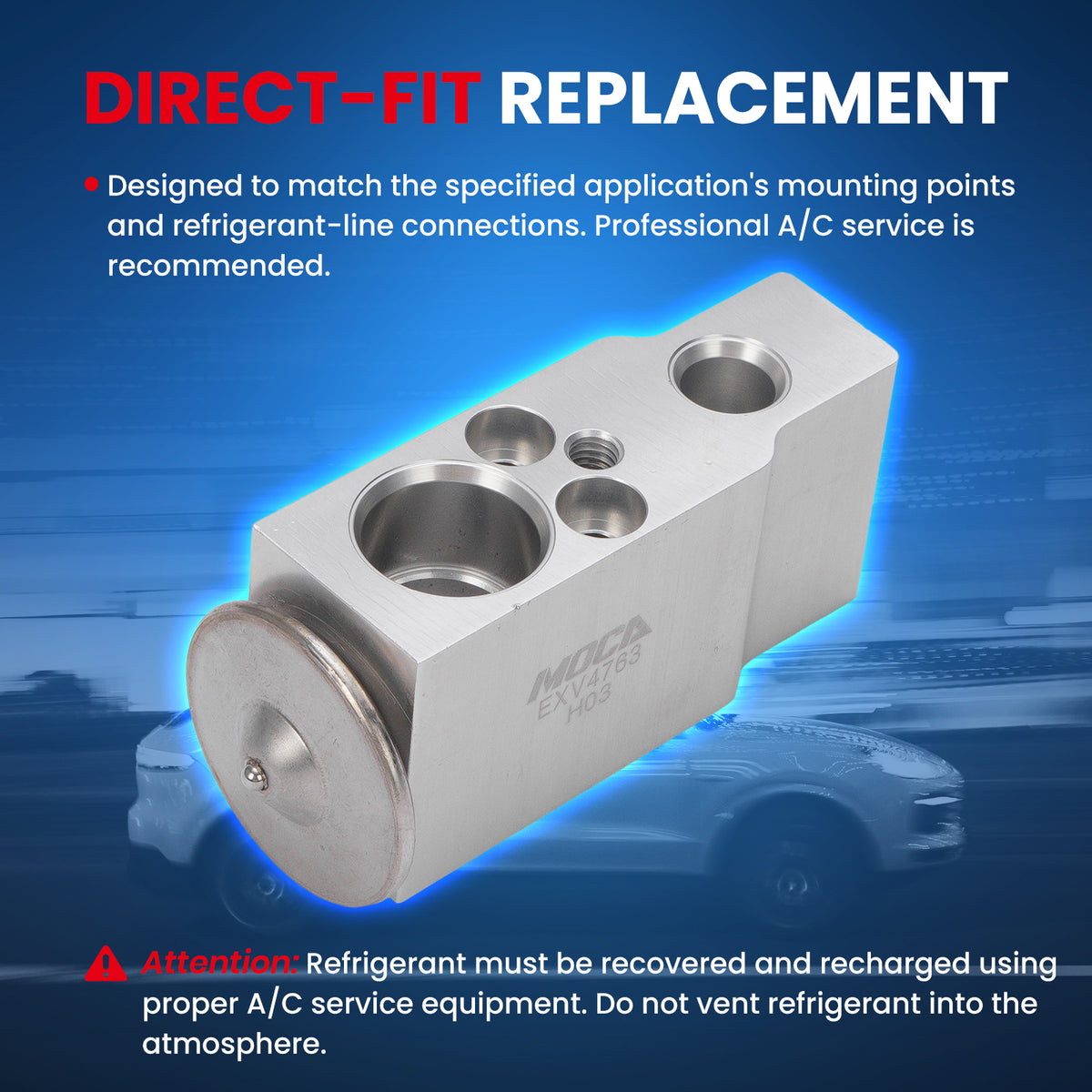 MOCA AC Expansion Valve - EXV4763