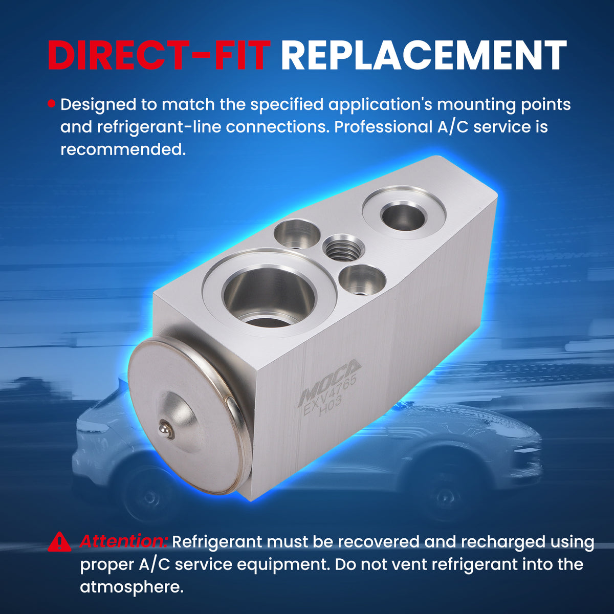 MOCA AC Expansion Valve - EXV4765