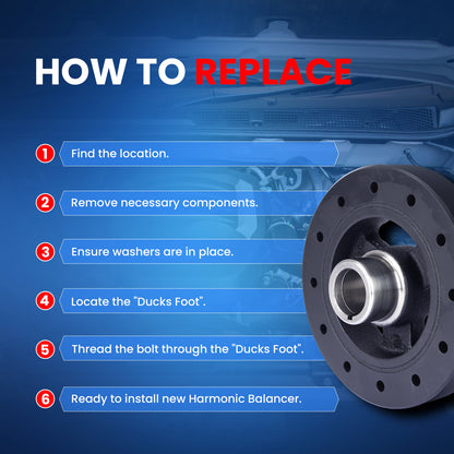 MOCA Engine Harmonic Balancer - HBA012