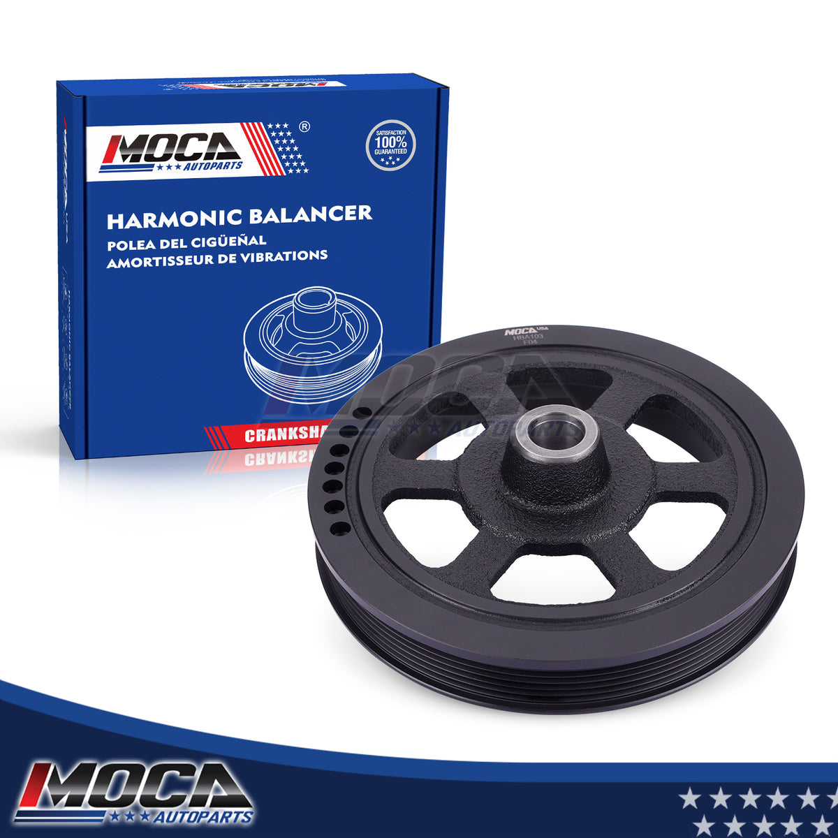 MOCA Engine Harmonic Balancer - HBA103