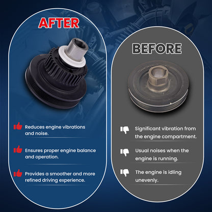 MOCA Engine Harmonic Balancer - HBA111