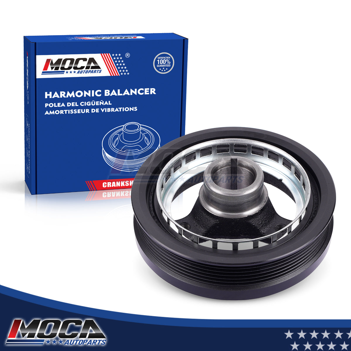 MOCA Engine Harmonic Balancer - HBA148