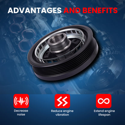 MOCA Engine Harmonic Balancer - HBA148