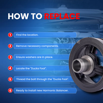 MOCA Engine Harmonic Balancer - HBA191