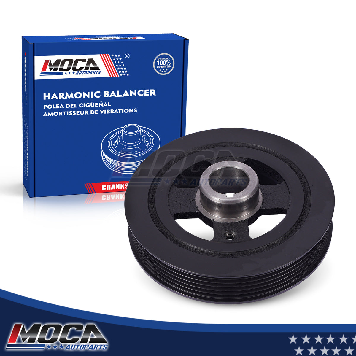 MOCA Engine Harmonic Balancer - HBA197