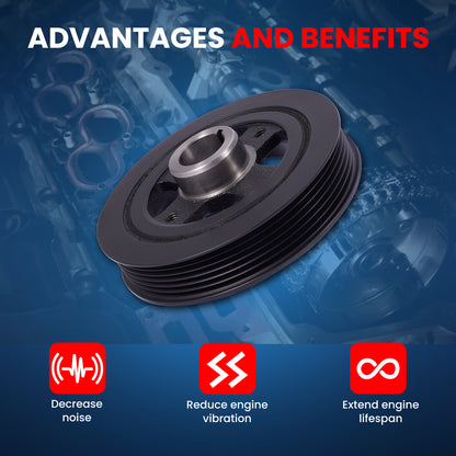 MOCA Engine Harmonic Balancer - HBA197