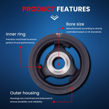 MOCA Engine Harmonic Balancer - HBA209