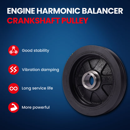 MOCA Engine Harmonic Balancer - HBA258
