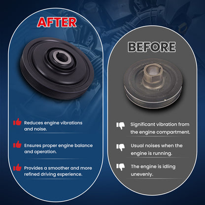 MOCA Engine Harmonic Balancer - HBA267