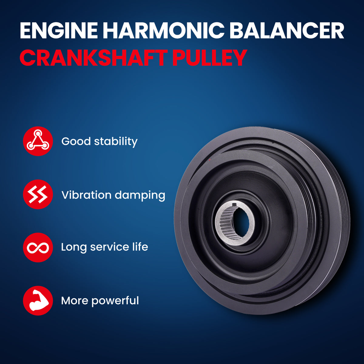 MOCA Engine Harmonic Balancer - HBA300