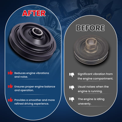 MOCA Engine Harmonic Balancer - HBA300