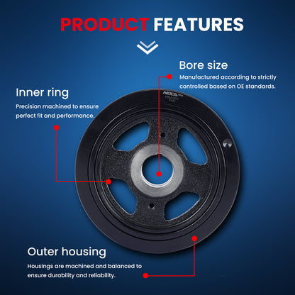 MOCA Engine Harmonic Balancer - HBA301