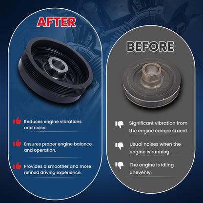 MOCA Engine Harmonic Balancer - HBA301