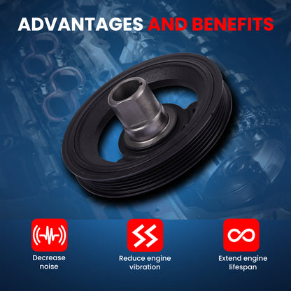 MOCA Engine Harmonic Balancer - HBA309