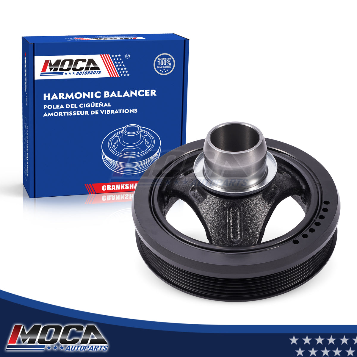 MOCA Engine Harmonic Balancer - HBA324