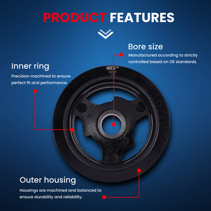 MOCA Engine Harmonic Balancer - HBA401