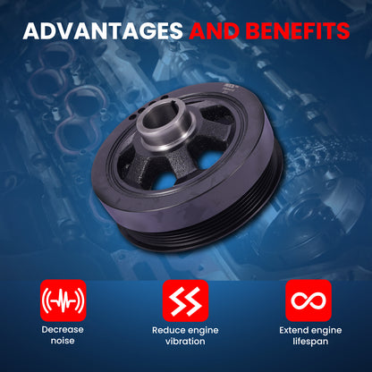 MOCA Engine Harmonic Balancer - HBA415