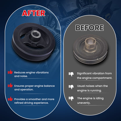 MOCA Engine Harmonic Balancer - HBA426