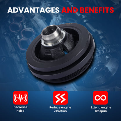 MOCA Engine Harmonic Balancer - HBA427