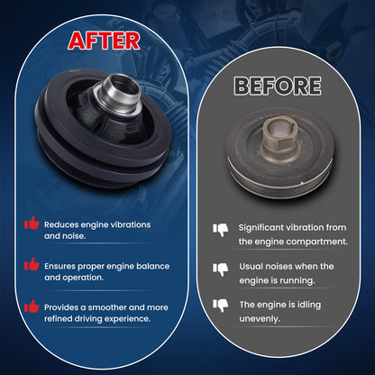 MOCA Engine Harmonic Balancer - HBA427