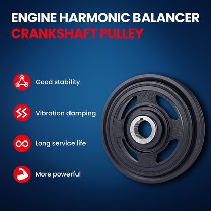 MOCA Engine Harmonic Balancer - HBA429