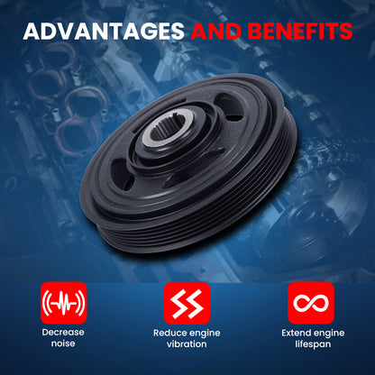 MOCA Engine Harmonic Balancer - HBA429