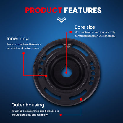 MOCA Engine Harmonic Balancer - HBA449