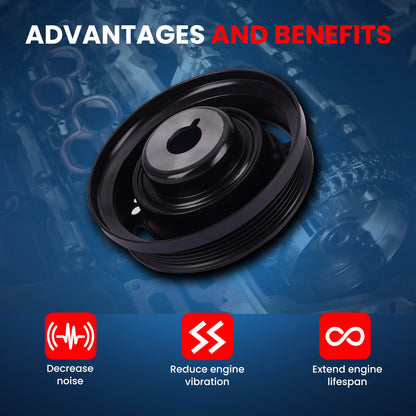 MOCA Engine Harmonic Balancer - HBA449