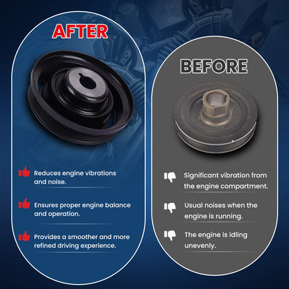 MOCA Engine Harmonic Balancer - HBA449