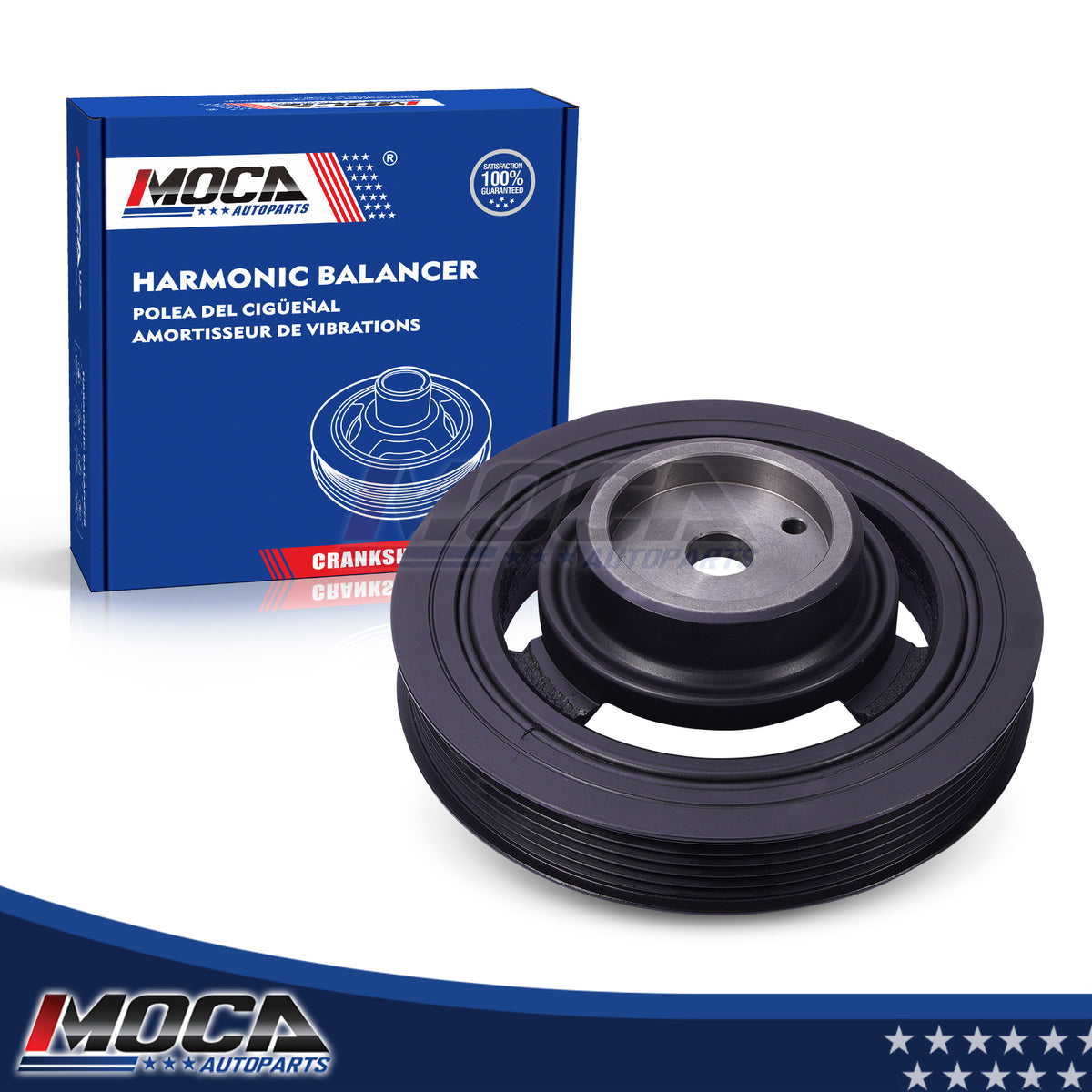 MOCA Engine Harmonic Balancer - HBA508