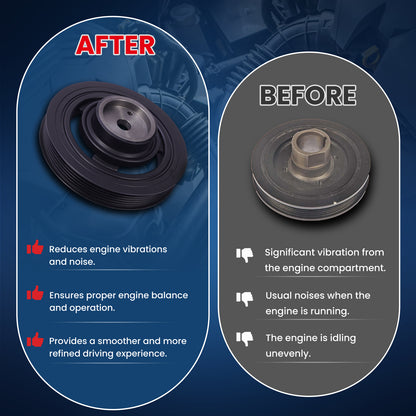 MOCA Engine Harmonic Balancer - HBA508