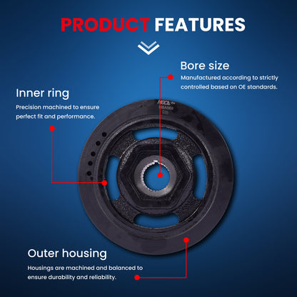 MOCA Engine Harmonic Balancer - HBA569