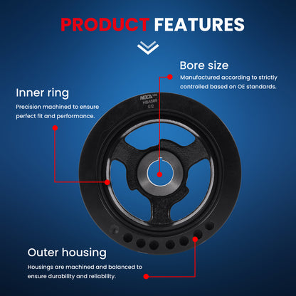 MOCA Engine Harmonic Balancer - HBA589