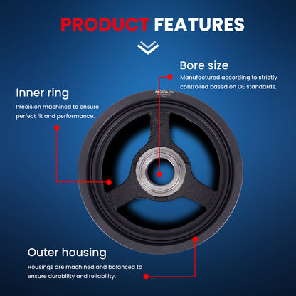 MOCA Engine Harmonic Balancer - HBA623