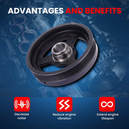 MOCA Engine Harmonic Balancer - HBA623