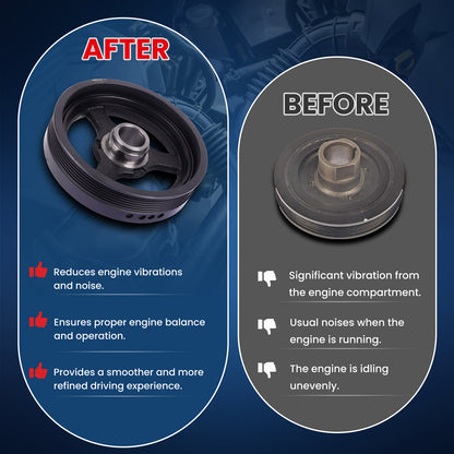 MOCA Engine Harmonic Balancer - HBA623