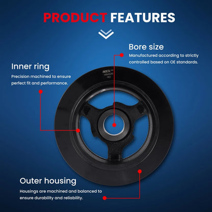 MOCA Engine Harmonic Balancer - HBA626