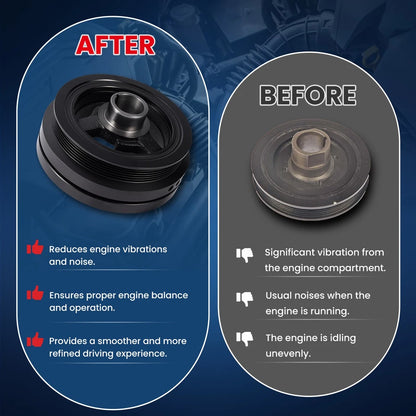 MOCA Engine Harmonic Balancer - HBA626