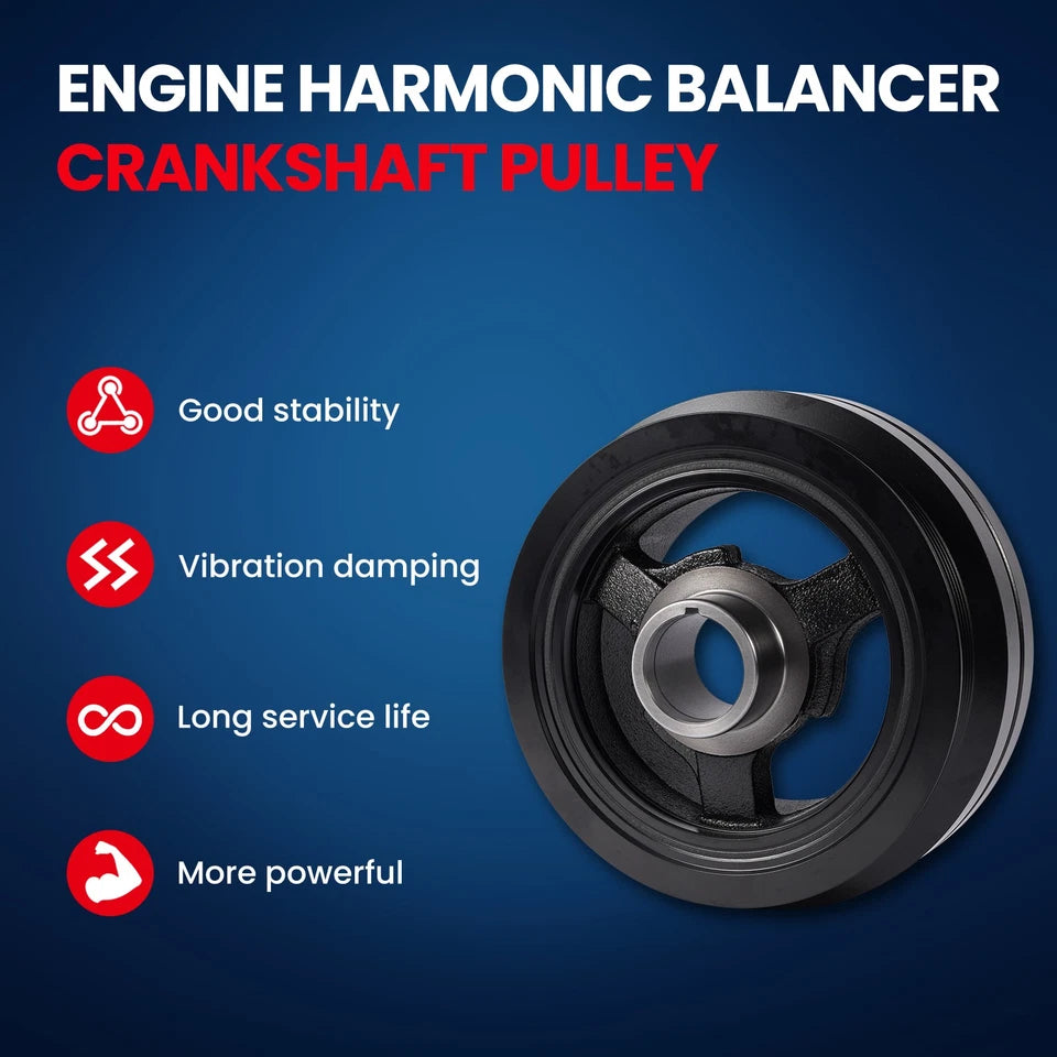 MOCA Engine Harmonic Balancer - HBA626