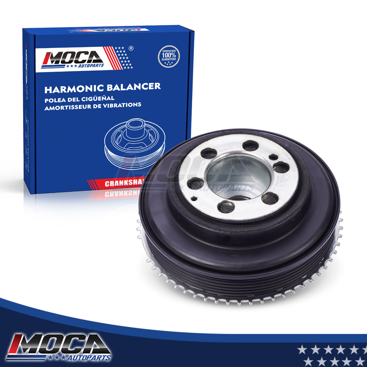 MOCA Engine Harmonic Balancer - HBA685