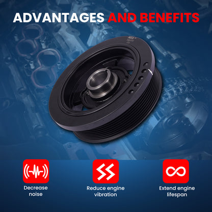 MOCA Engine Harmonic Balancer - HBA703