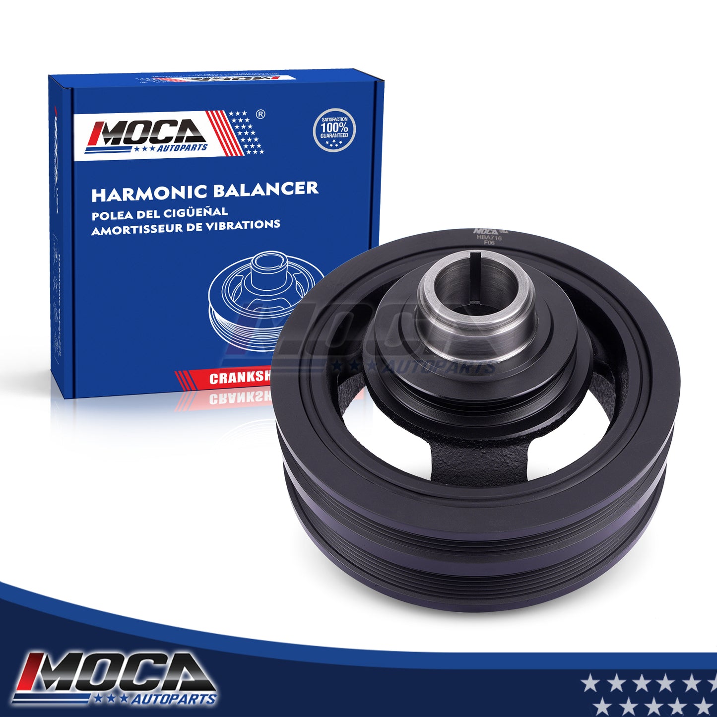 MOCA Engine Harmonic Balancer - HBA716