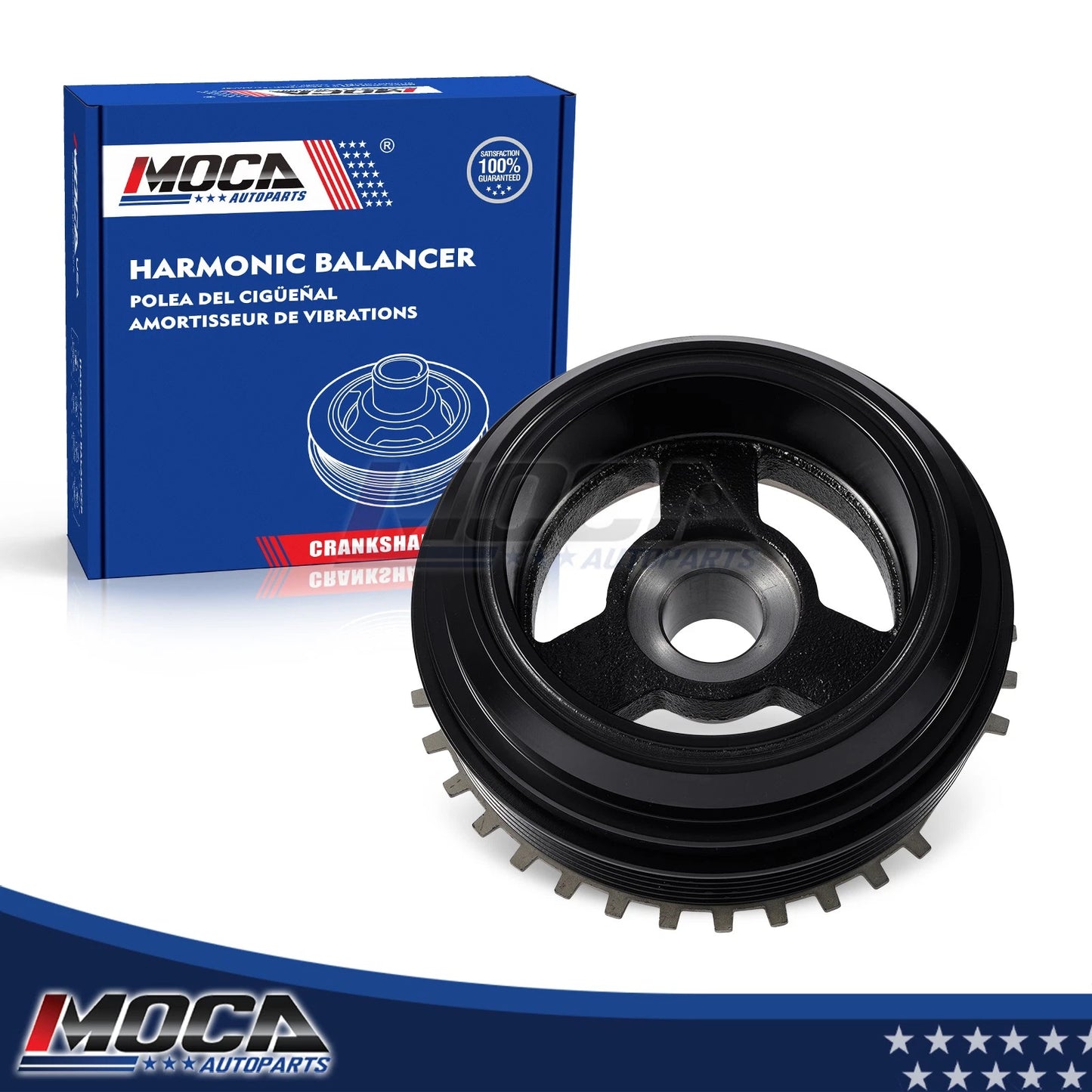 MOCA Engine Harmonic Balancer - HBA741